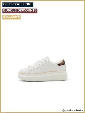 Lace-Up Fashion Sneakers with Cushioned Insole